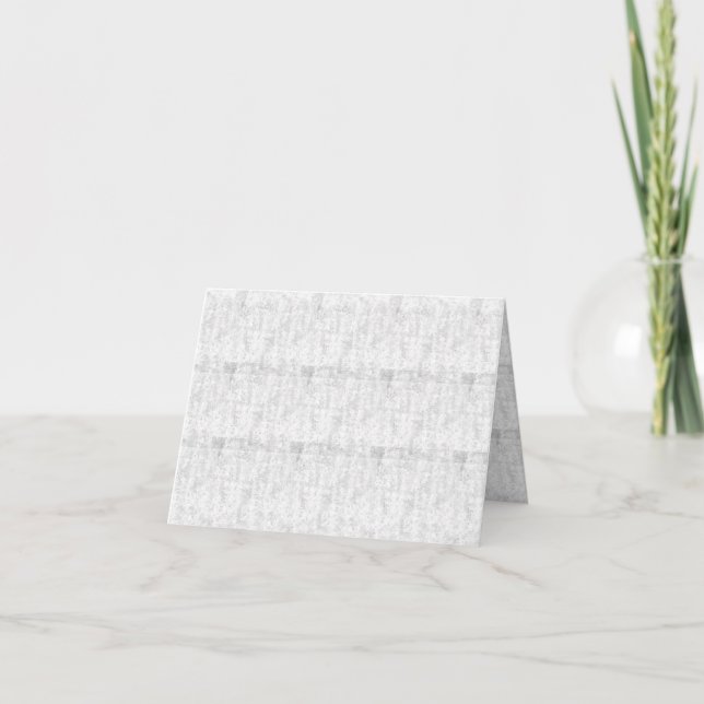 Cartões de Agradecimento Minimalistas Textura Cinz (Frente)