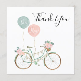 Cartões de Agradecimento para Casamento Boho Prima