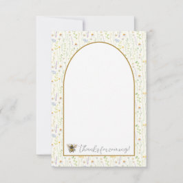 Cartões de Agradecimento para o Primeiro Aniversár