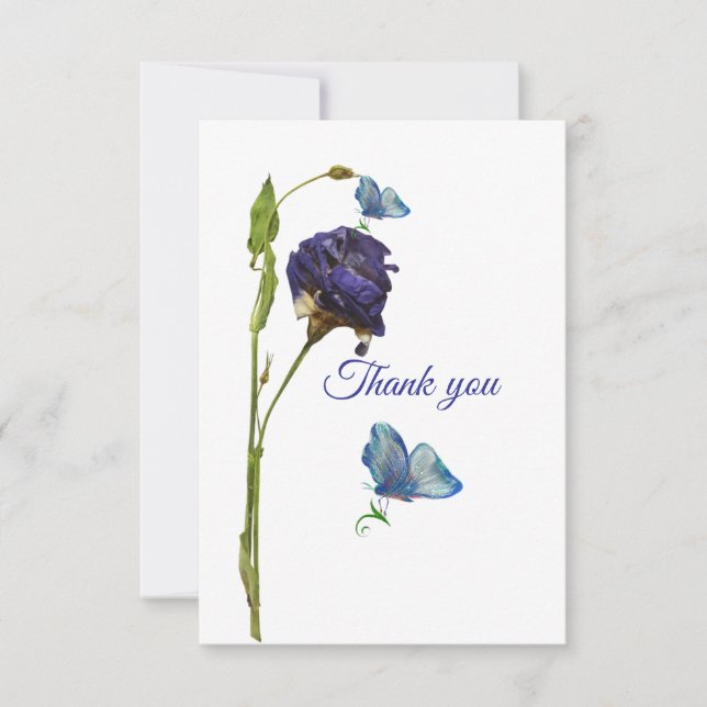 Cartões de Agradecimento Personalizados (Frente)