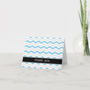 Cartões de Agradecimento Personalizados Gray & Blu