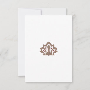 Cartões de agradecimento Personalizados Mínimo &