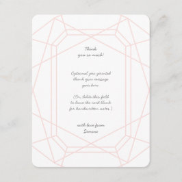 Cartões de agradecimento Personalizados por Gem