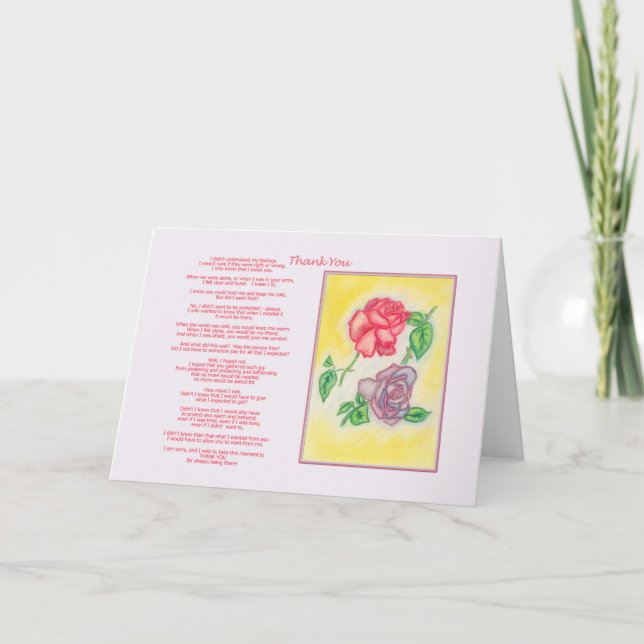 Cartões de agradecimentos (Frente)