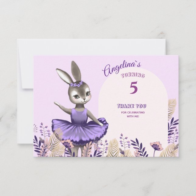 Cartões de agradecimentos. (Frente)