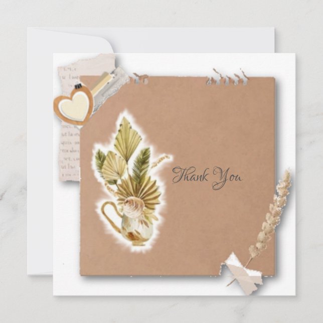 Cartões de agradecimentos (Frente)