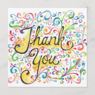 Cartões de agradecimentos