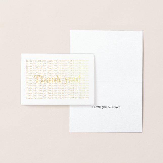 Cartões de agradecimentos (Exibição)