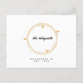 Cartões de agradecimentos