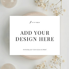 Cartões de agradecimentos 5,5x4,25" Impressão Adic