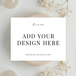 Cartões de agradecimentos 5,5x4,25" Impressão Adic