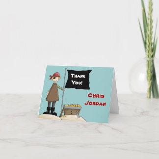 Cartões de agradecimentos Ahoy Mate