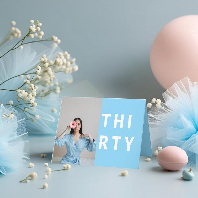 Cartões de agradecimentos aniversário de 30 anos A (Criador carregado)