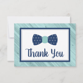 Cartões de agradecimentos arco, Marinho, Aqua