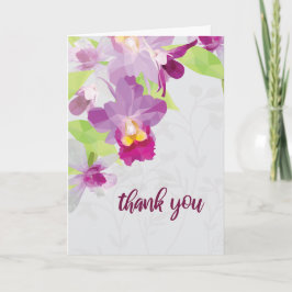 Cartões de agradecimentos Baixo Poly Cherry Blosso