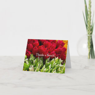 Cartões de agradecimentos Bloemenmarkt