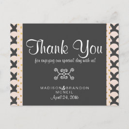 Cartões de agradecimentos Brilhante