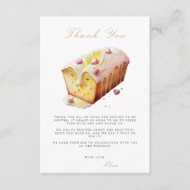 Cartões de agradecimentos Brunch e Chá de panela