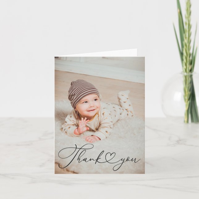 Cartões de agradecimentos cardíaco (Frente)