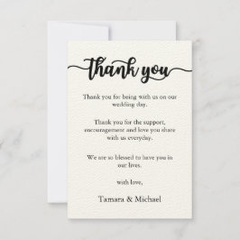 Cartões de agradecimentos, Cartões de agradeciment