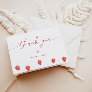 Cartões de agradecimentos Chá de fraldas De Mora