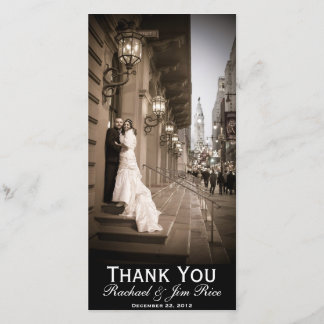 Cartões de agradecimentos clássico