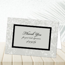 Cartões de agradecimentos clássicos da simpatia