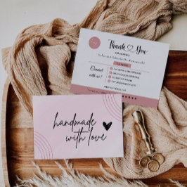 Cartões de agradecimentos Comercial Editável