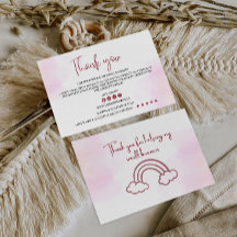 Cartões de agradecimentos Comercial Retroativo