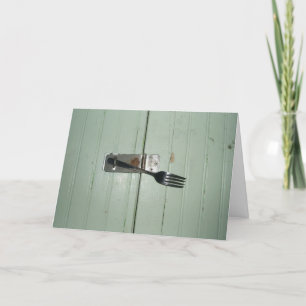 cartões de agradecimentos "Creative Lock"