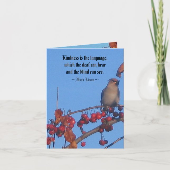 Cartões de agradecimentos da bondade (Frente)