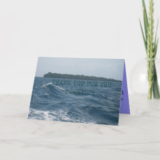 CARTÕES DE AGRADECIMENTOS DA DOAÇÃO