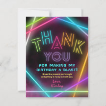 Cartões de agradecimentos da etiqueta laser | Fest