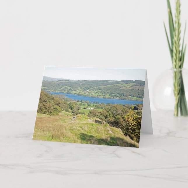 Cartões de agradecimentos de água de Coniston (Frente)