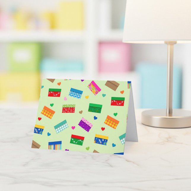 Cartões de agradecimentos de Amor da Shobox - Verd (Criador carregado)