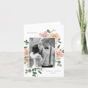 Cartões de agradecimentos De Amor De Jardim