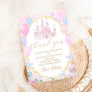 Cartões de agradecimentos de aniversário da Prince