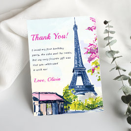 Cartões de agradecimentos de Aniversário da Torre 