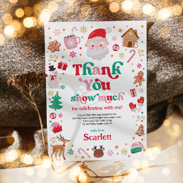 Cartões de agradecimentos de Aniversário de crianç