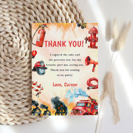 Cartões de agradecimentos de Aniversário do Bombei