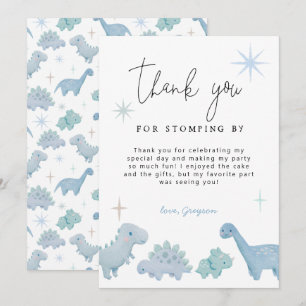 Cartões de agradecimentos de Aniversário do Meni