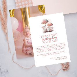 Cartões de agradecimentos de Aniversário Foto de C