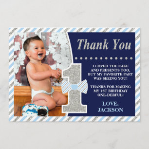 Cartões de agradecimentos de aniversário maravilho