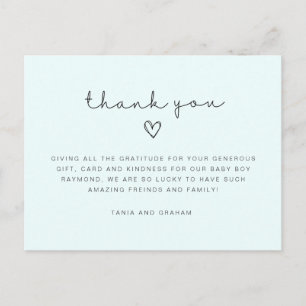 Cartões de agradecimentos de aniversário, obrigado