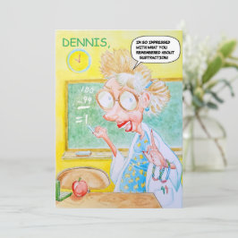 Cartões de agradecimentos de aniversário personali