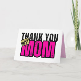 Cartões de agradecimentos de Apreciação da Mãe