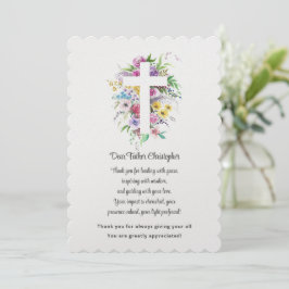 Cartões de agradecimentos de Apreciação do Pastor