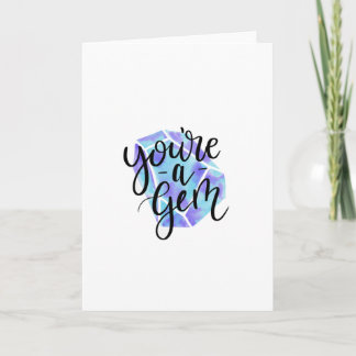 Cartões de agradecimentos de aquarela