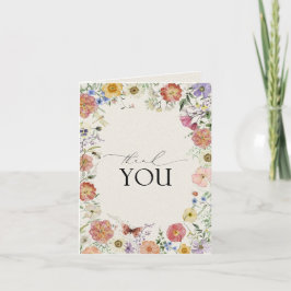 Cartões de agradecimentos de Aquarela das Flores P