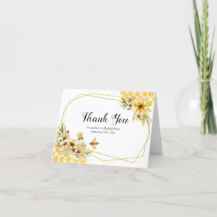 Cartões de agradecimentos de Aquarela do chá de fr